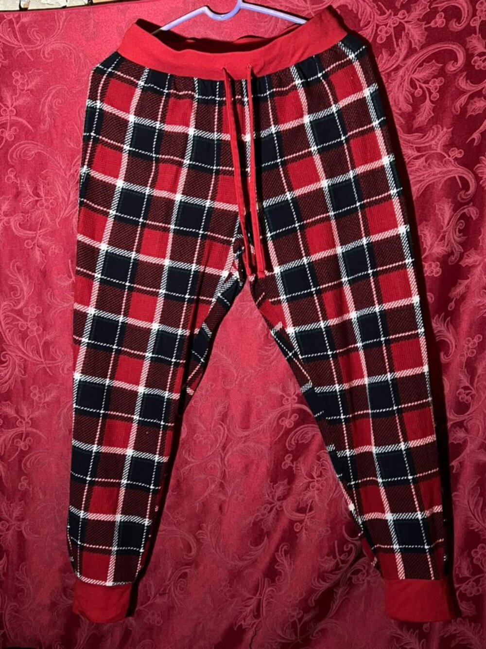 Eddie Bauer Women Plaid Fleece Sleepwear Pajama Pants Size Medium
